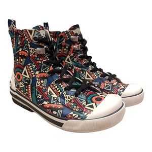 Rocket Dog Rainy Swag Hi-Top Wellies Size Women's 6 / UK 3 Rubber Festival Boots